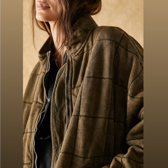 Free People Dolman Quilted Knit Jacket - Picture 5 of 11